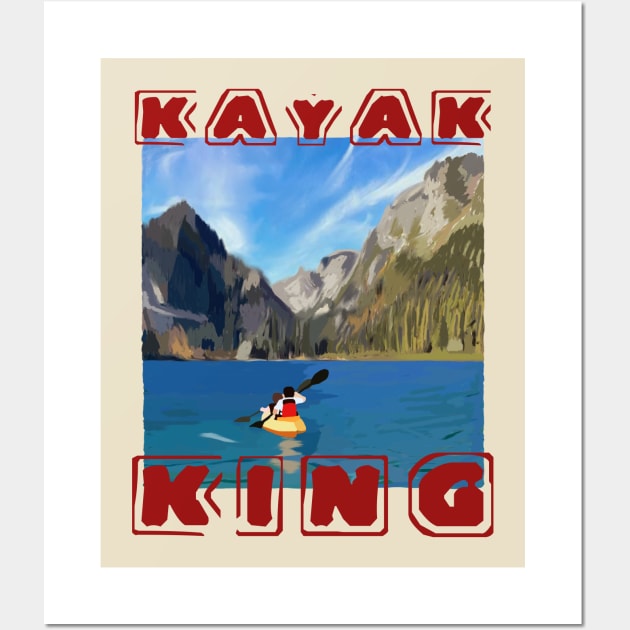 Kayak King Wall Art by TenomonMalke